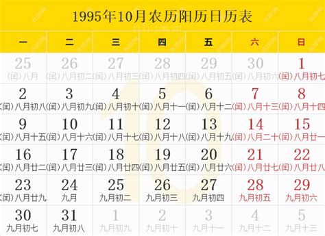 1995年3月15日|万年历1995年日历表